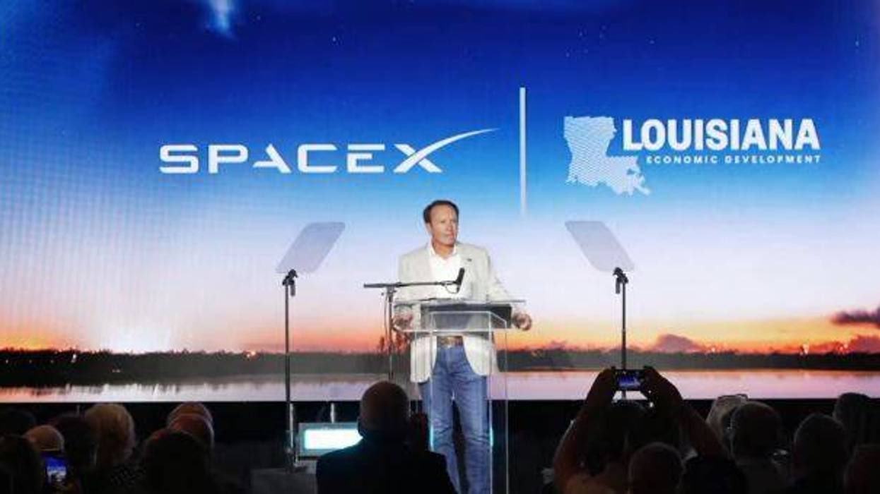 Oficjalna grafika SpaceX: Starbase, Louisiana